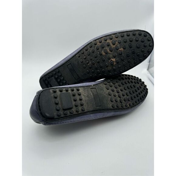 ALLEN EDMONDS Siesta Key Navy Blue‎ Leather Slip On Driving Loafers Size 11 D main image 6